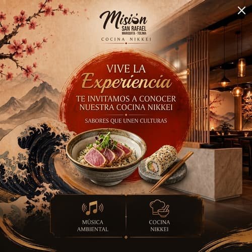 Vive la Experiencia — Cocina Nikkei
